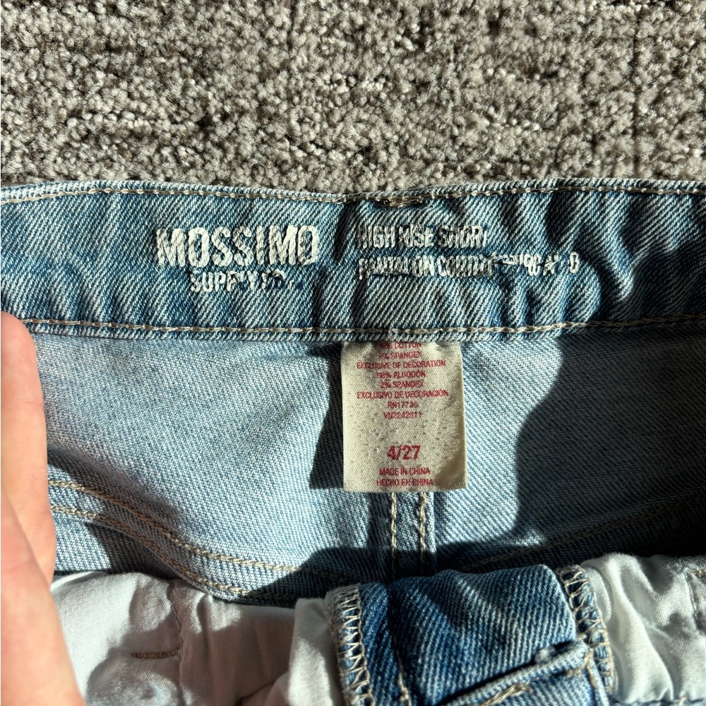 Women’s High Rise Jean Short - Picture 3 of 3